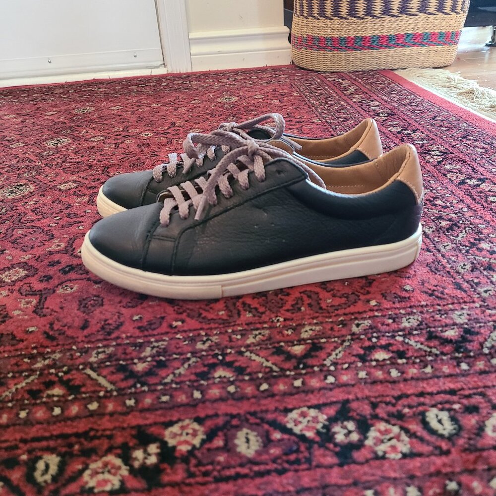 Musse & Cloud black leather sneaker